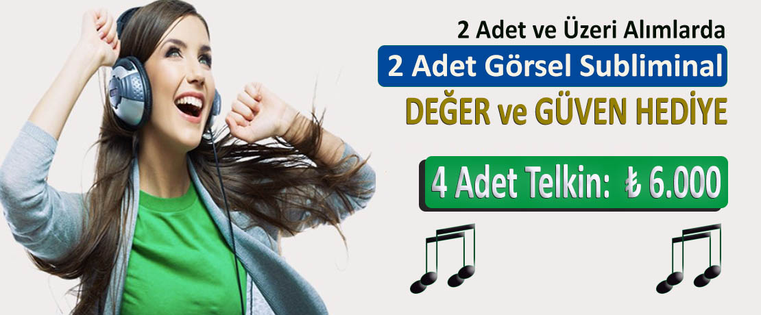 subliminalbanner2.1 Subliminal Telkin Listesinde birçok farklı konuda birçok subliminal telkinler mevcut